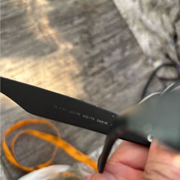 Ray-Ban Polarized Sunglasses Justin Gradient glasses y2k eyewear accessory frame - Picture 8 of 9